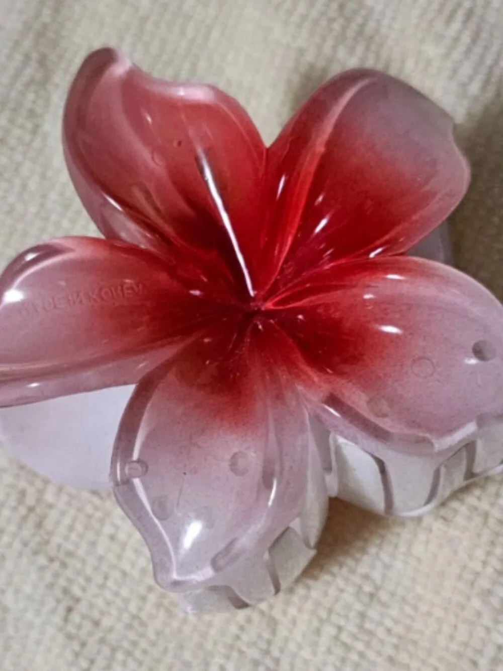 Flower Hair Claw Clip